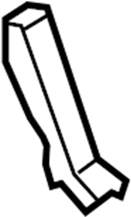 Side Trim 1Q0-867-164-C-9B9 - View 2