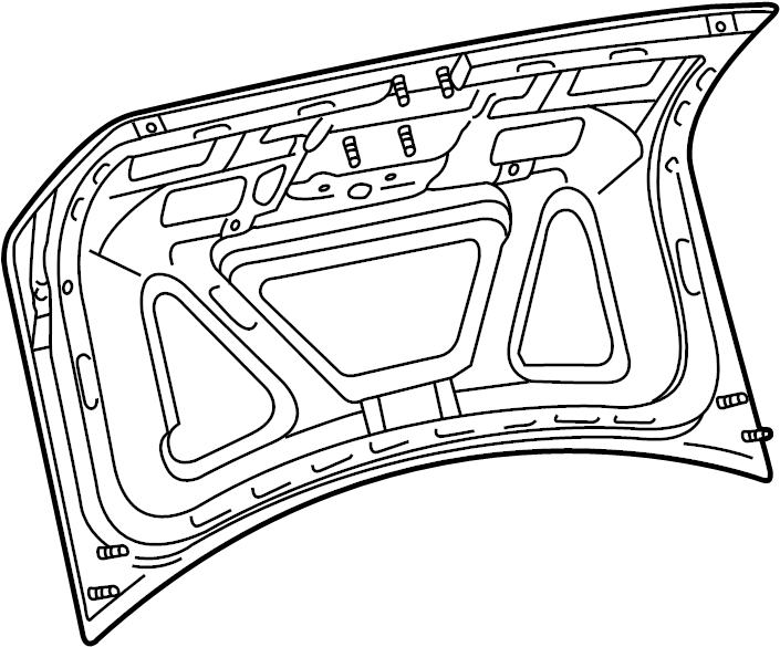 Trunk Lid 3B5-827-025-AL - View 2