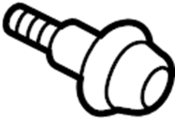 Intake Pipe Bolt WHT-003-261 - View 3