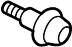 Intake Pipe Bolt WHT-003-261 - View 2