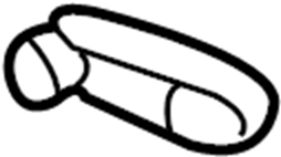 Handle 1H0-837-581-D-U71 - View 2