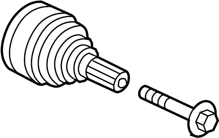 Outer Joint Assembly 8V0-598-099-X - View 2