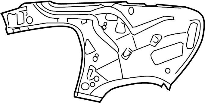 Inner Panel 3C8-809-406