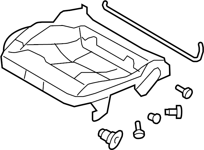 Cushion Frame 8K0-881-158 - View 7