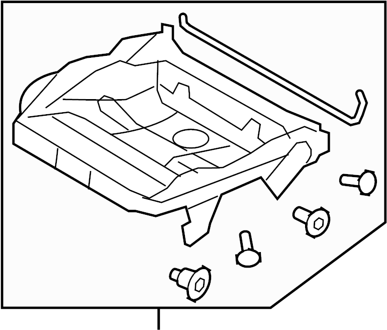 Cushion Frame 8K0-881-158 - View 11
