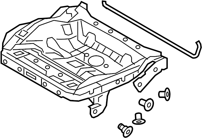 Cushion Frame 8K0-881-158 - View 6