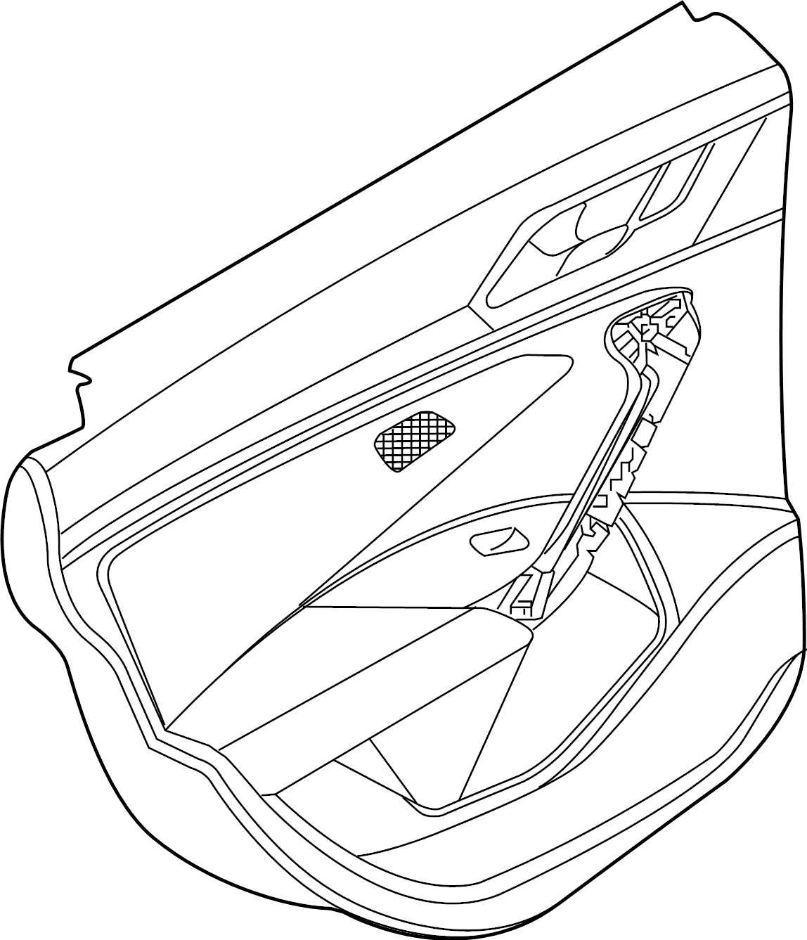 Door Trim Panel 17A-867-212-E-FMA