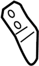 Convertible Top Frame Guide 1Y0-871-591 - View 5