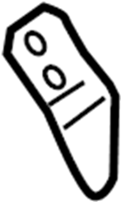 Convertible Top Frame Guide 1Y0-871-591 - View 6