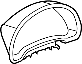 Cluster Bezel 5C5-857-053-G-QB4 - View 3