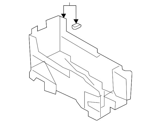 Retaining Bracket 3C1-863-143-A - View 4