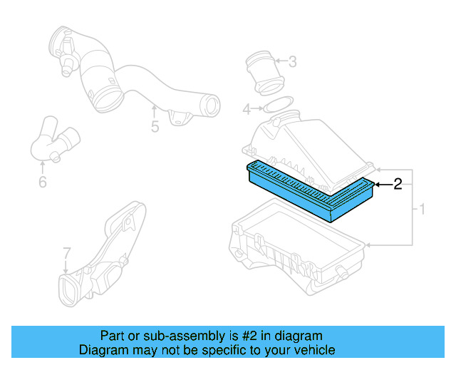 Air Filter 1J0-129-620 - View 16