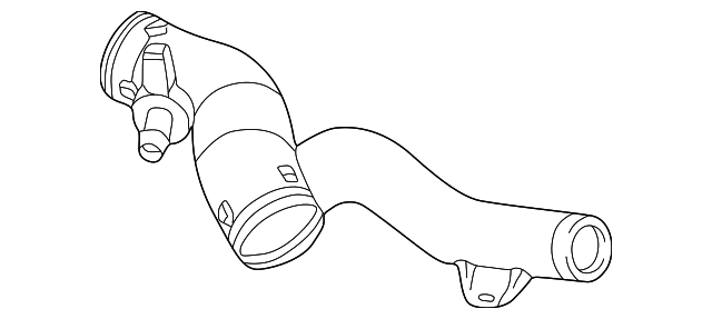 Intake Pipe 1J0-129-609-B