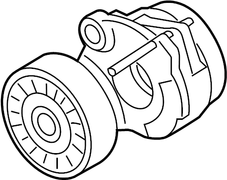 Serpentine Tensioner 059-903-133-BA - View 12
