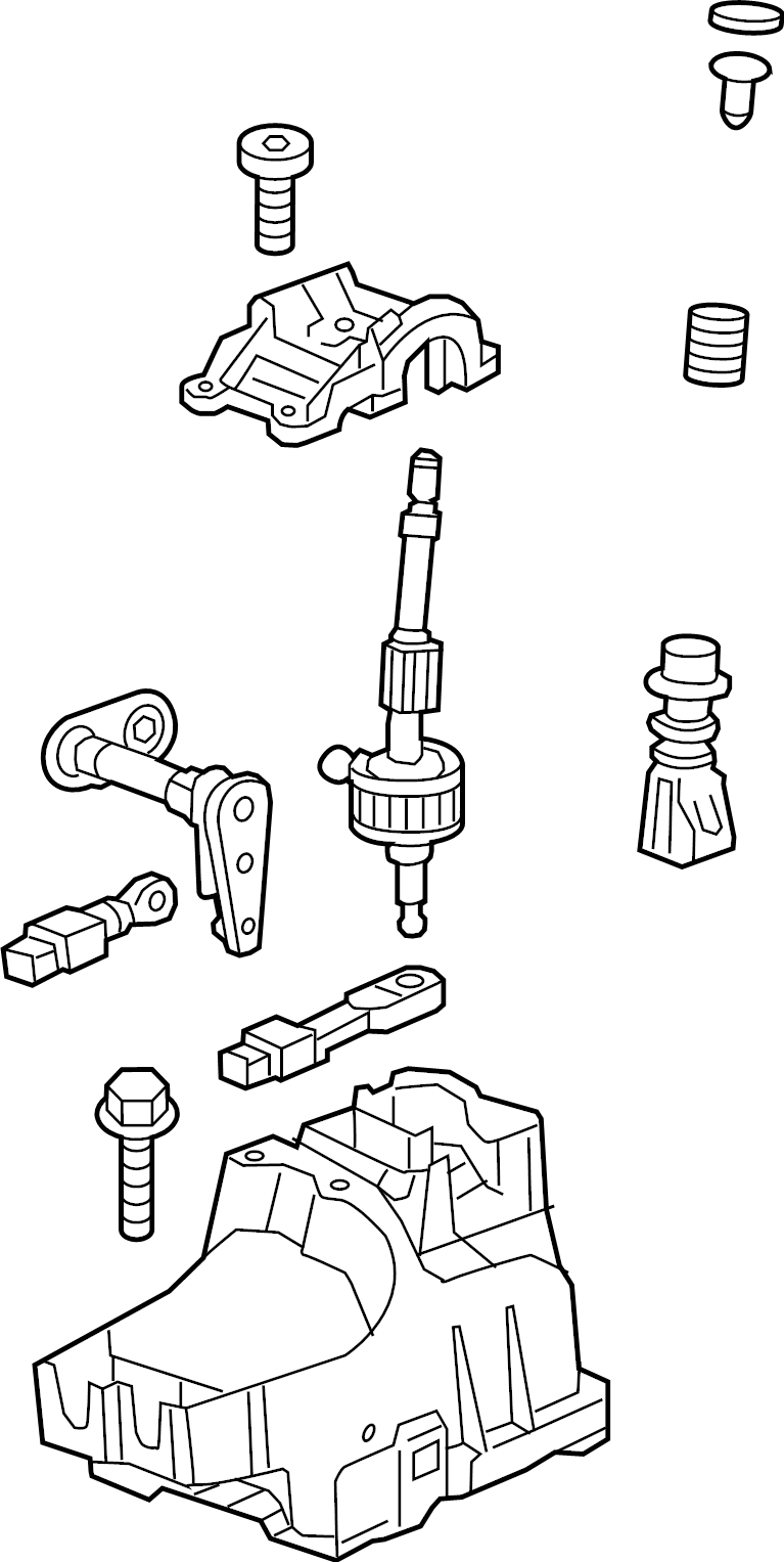 Gear Shift Assembly 5QM-713-025-H