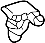 Lower Molding Clip 3B0-853-575 - View 6