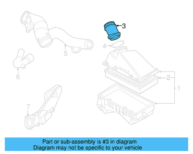Mass Air Flow Sensor 06A-906-461-G - View 11