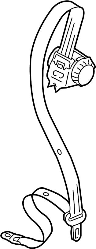 Lap & Shoulder Belt 7L6-857-807-A-HCP - View 2