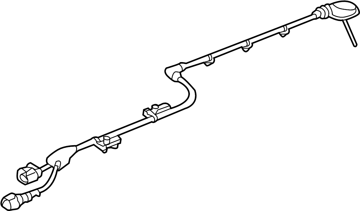 ABS Wheel Speed Sensor Wiring Harness 8V0-927-902-N - View 2