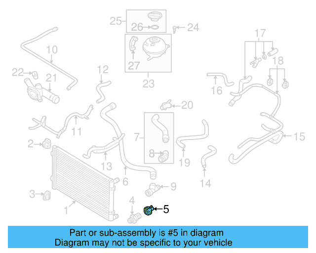 Thermo Switch T 1H0-973-203 - View 4