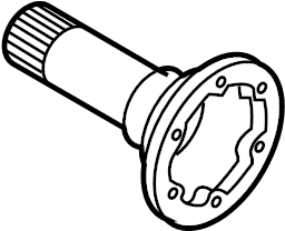 Stub Shaft 0AA-409-271-C