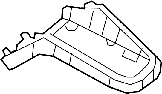 Console Trim Panel 5C7-863-487-82V - View 2