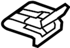 Trim Molding Clip 8T0-853-107 - View 3