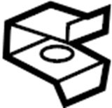 Trim Molding Clip 8T0-853-107 - View 2