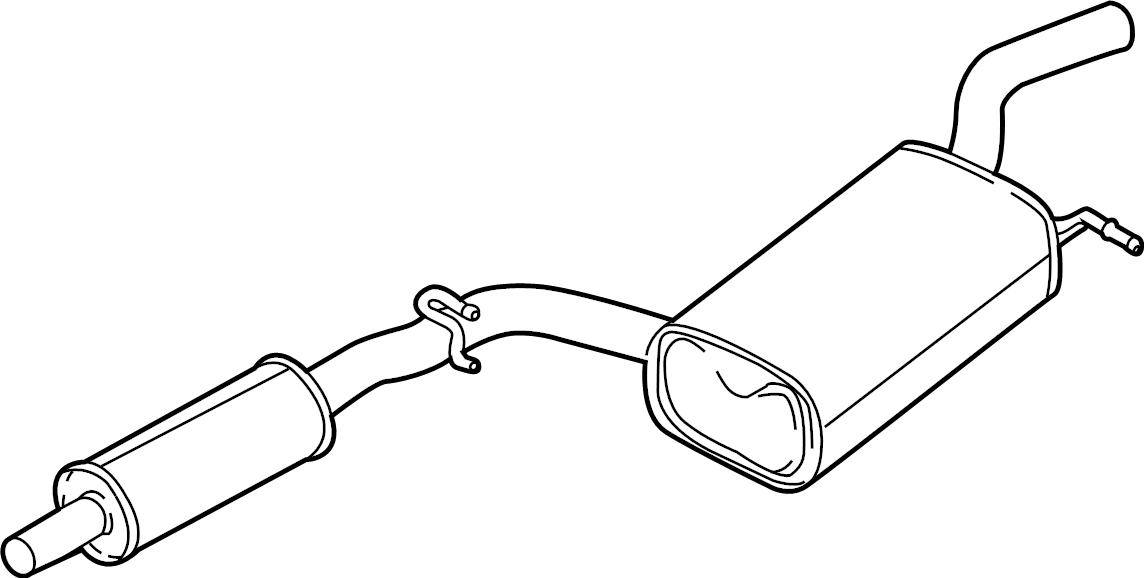 Muffler & Pipe 561-253-409-T - View 2