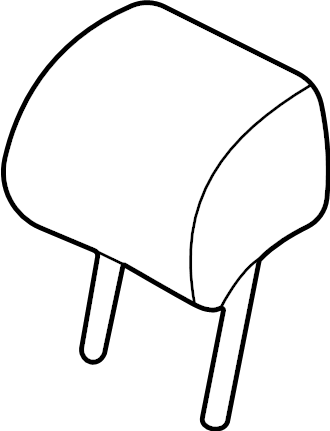 Headrest, Outer 11K-885-901-A-VIW - View 3