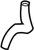 Hose 1C0-121-096-A - View 3