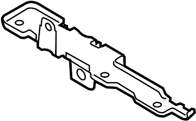 Turbocharger Mount Heat Shield Bracket 06K-145-383 - View 3
