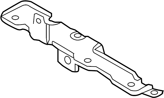 Turbocharger Mount Heat Shield Bracket 06K-145-383 - View 5