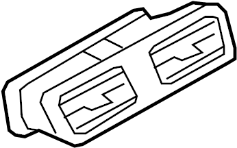 Air Outlet 3C1-819-728-F-1QB - View 3
