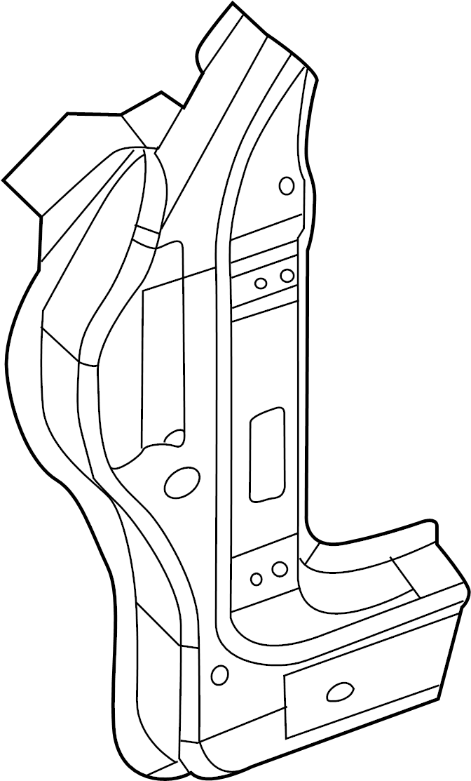 Pillar Reinforced 5C5-809-203 - View 5