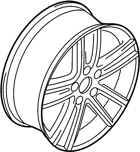 Wheel, Alloy 7L6-601-025-S-QQ9 - View 2