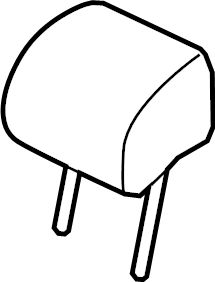 Headrest Guide 5G0-886-920-D-82V - View 2