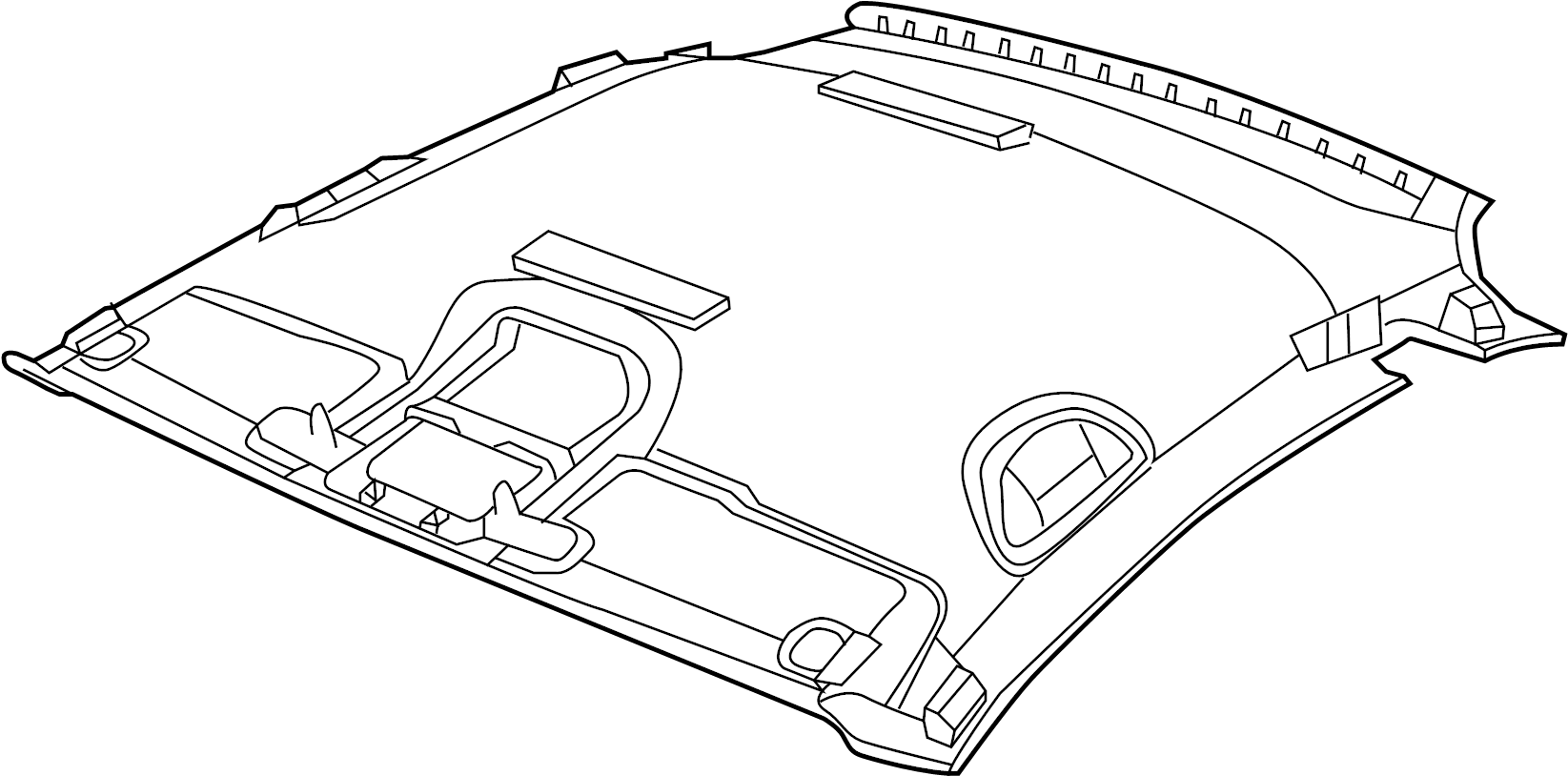 Headliner 5C5-867-501-P-CE6 - View 3