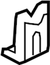 Retaining Bracket 1Q0-827-293 - View 2