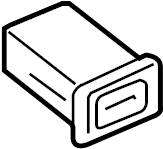 Hazard Switch 1C0-953-235-B-B41 - View 6