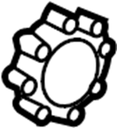 Seat Lumbar Adjustment Knob 1J0-881-671-G-3U6 - View 10