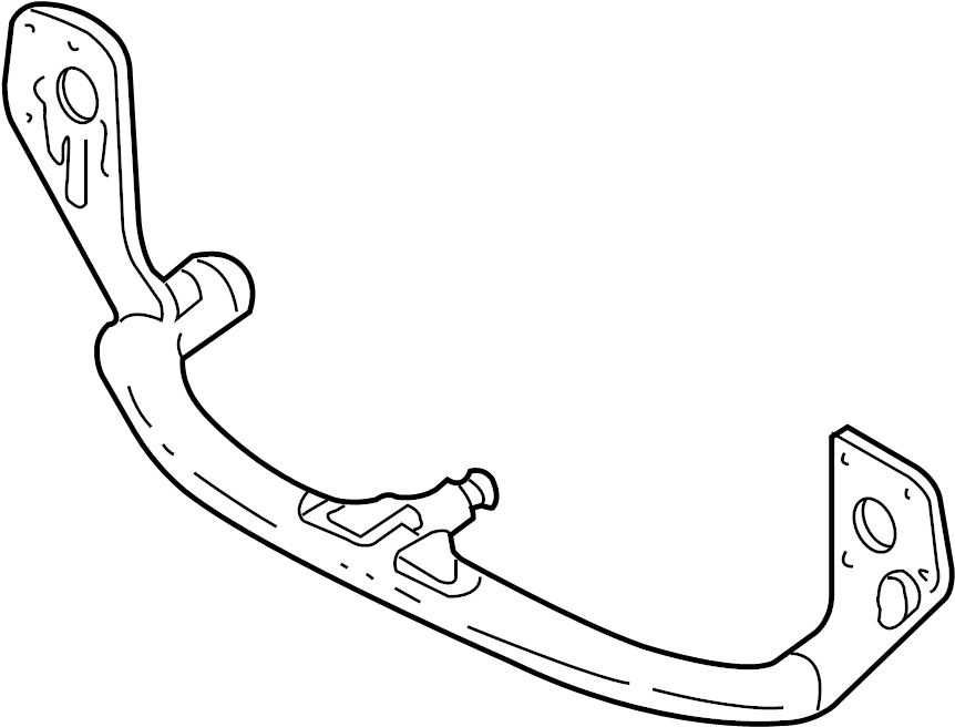 Cross Tube 3B0-199-521-G - View 3
