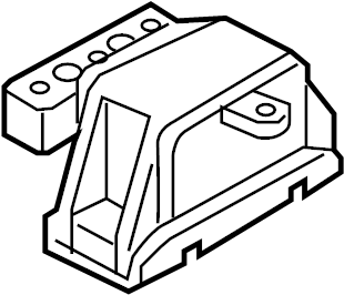 Mount 1J0-199-555-AP - View 2