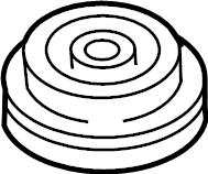 Differential Assembly Upper Bushing 5Q0-599-437 - View 3