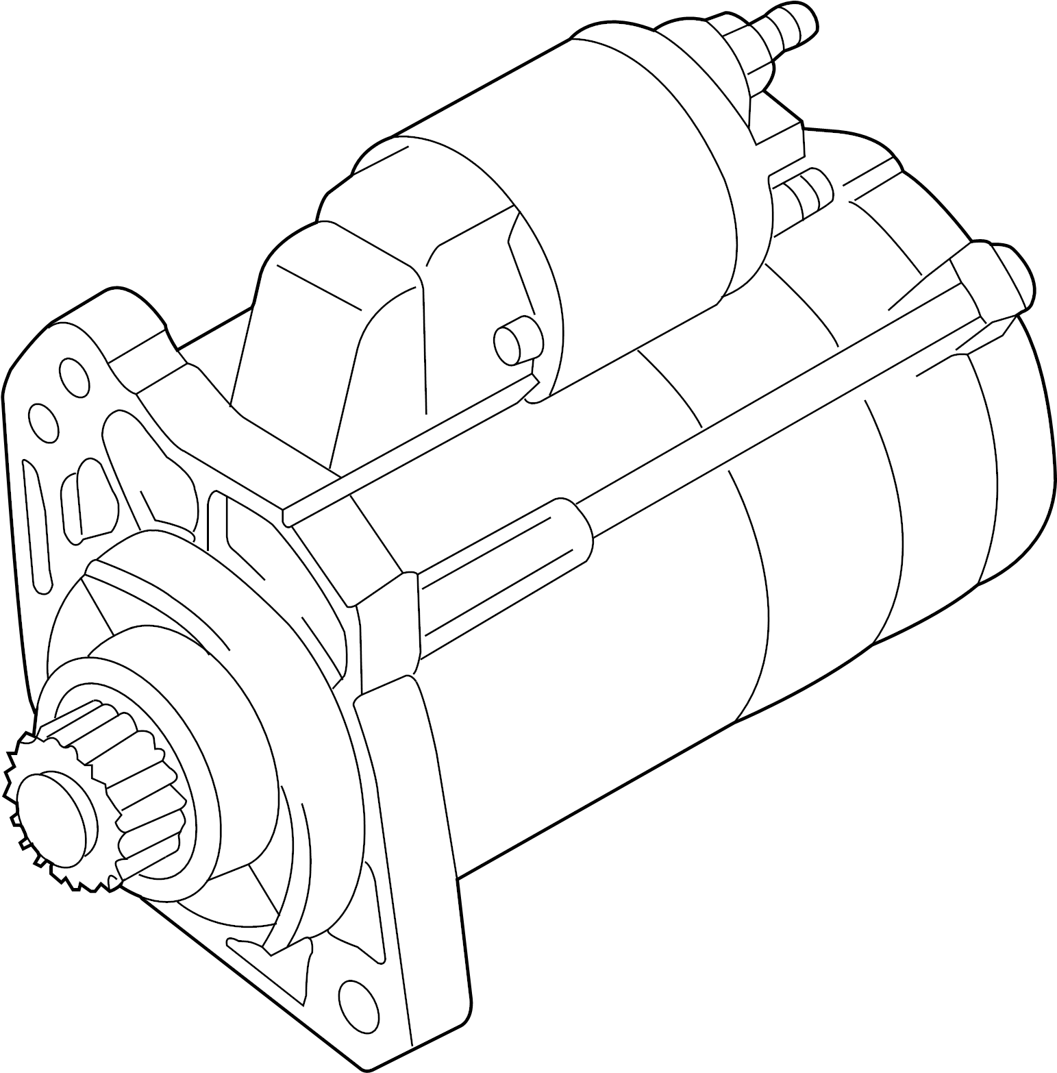 Starter 07C-911-023-F - View 5