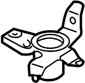 Front Console Rear Bracket 1K0-861-371-B - View 4