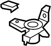 Front Console Rear Bracket 1K0-861-371-B - View 16