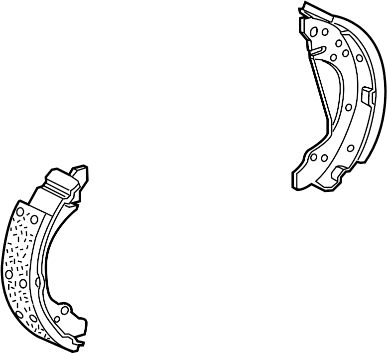 Brake Shoes 5C0-698-545 - View 2