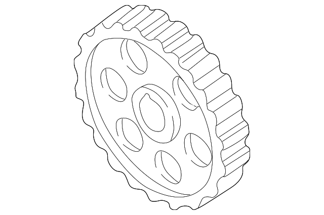 Engine Timing Camshaft Sprocket 06A-109-105-D - View 2
