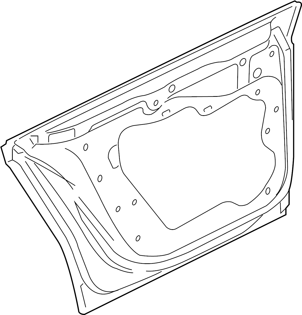 Door Shell 3C8-833-056-E - View 5